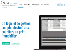 Tablet Screenshot of globalcourtage.com
